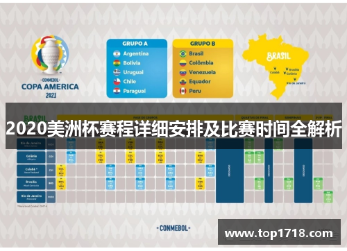 2020美洲杯赛程详细安排及比赛时间全解析